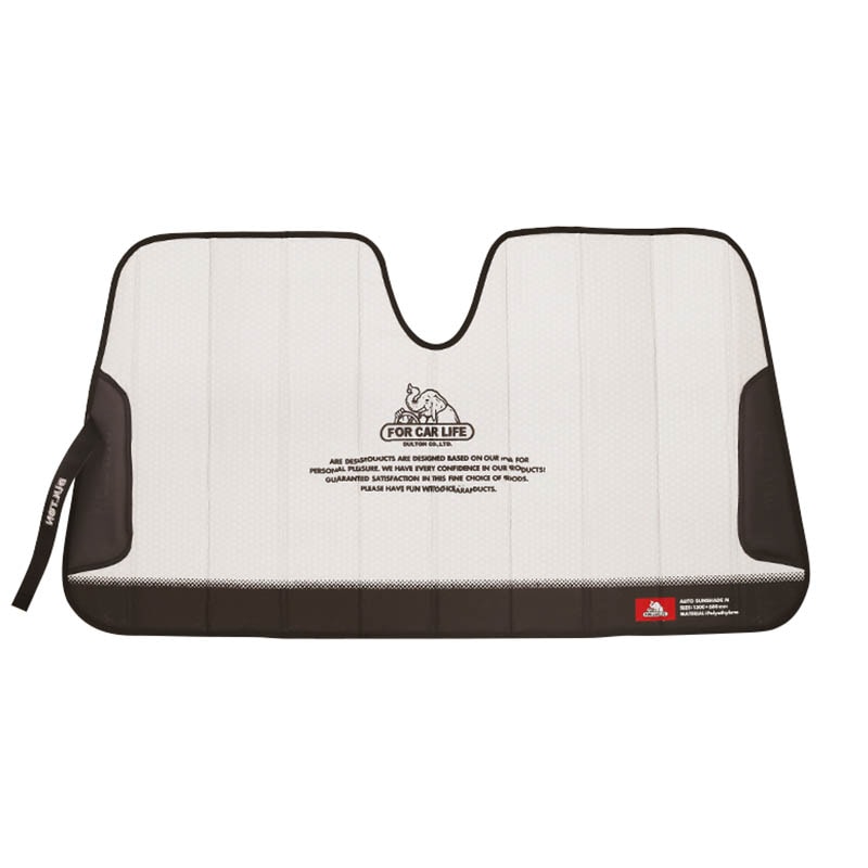 AUTO SUNSHADE M/WHITE/オートサンシェード/DULTON/ダルトン/カー用品/熱中症予防/日よけ